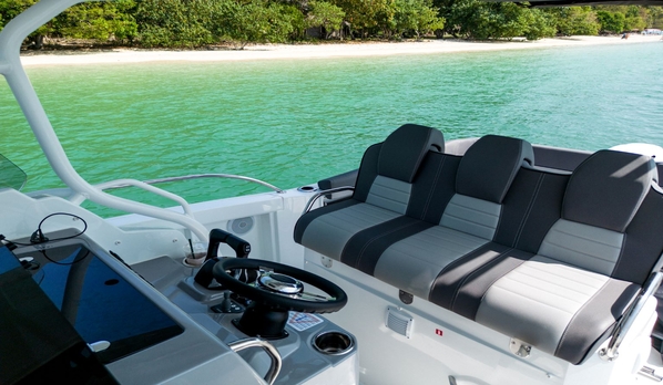 Jeanneau Cap Camarat 9.0 CC - Limestone Private Charters Fleet